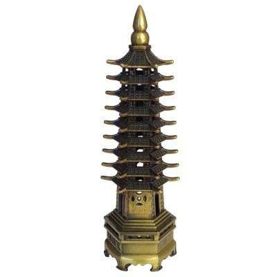 Pagode Wen Chang bronze 13cm