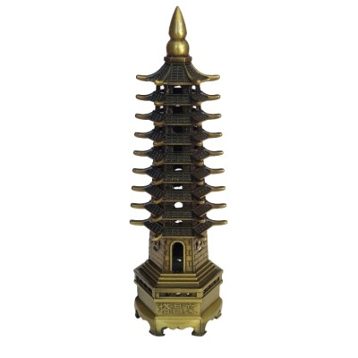 Pagode Wen Chang bronze 13cm