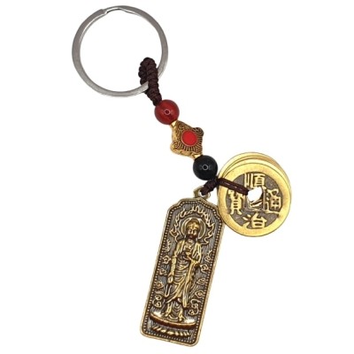Porte Clés 5 Pièces de l'Empereur, Bouddha debout