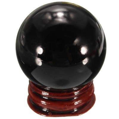 Boule d'Obsidienne noire 40mm