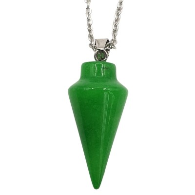 Collier Pendule en Jade Malay,