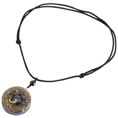 Collier Orgonite Chakras Sahasrara, Lapis Lazuli