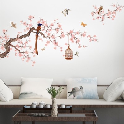 Sticker Fleurs de Cerisier Romantique