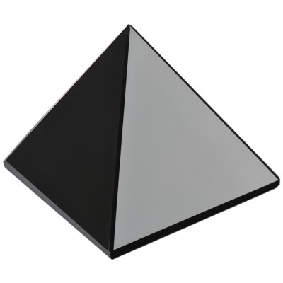 Pyramide en Obsidienne Noire 40mm