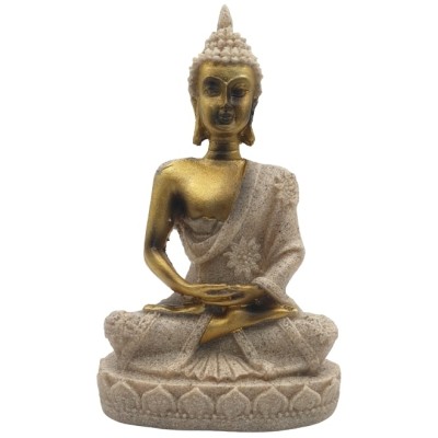Statue Bouddha de la Méditation dorée