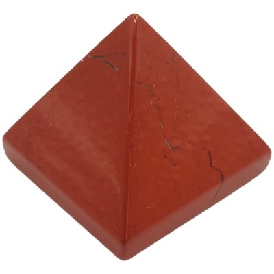 Pyramide en Jaspe rouge 30mm