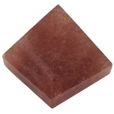 Pyramide en Quartz cerise 30mm 