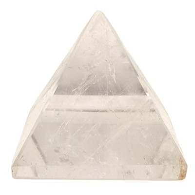 Pyramide en Cristal de Roche 30mm