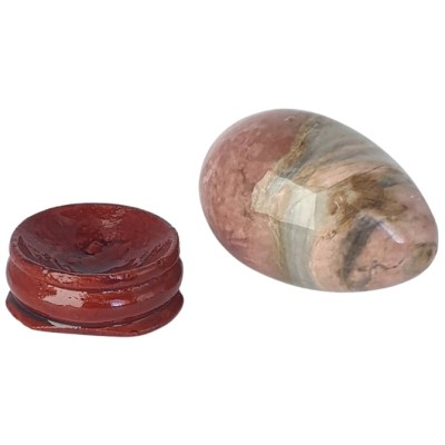 Oeuf en Rhodonite 45mm