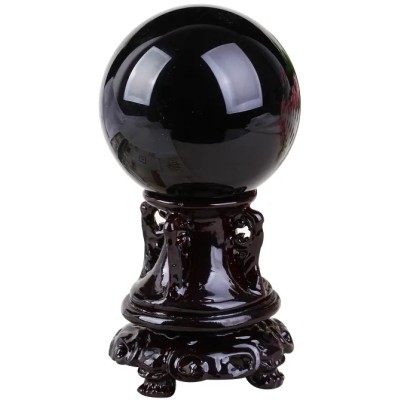 Boule d'Obsidienne noire 100mm