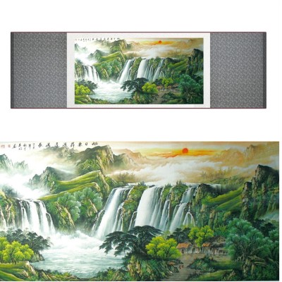 Kakemono Cascade Verdoyante