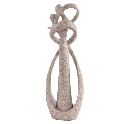 Statue Couple Enlacé 23cm