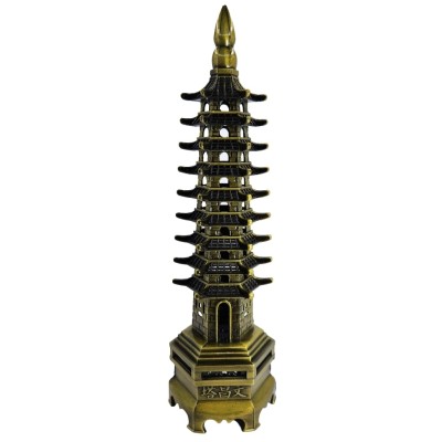 Pagode Wen Chang bronze 18cm