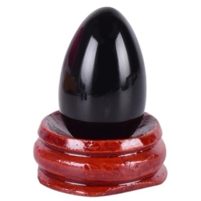Oeuf en Obsidienne noire 30mm