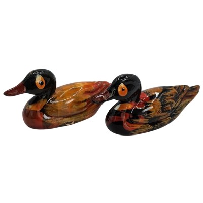 Statue Couple de Canards Mandarins 55mm