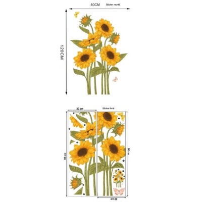Sticker Tournesols du Soleil