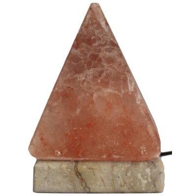 Lampe USB en Cristal de Sel de l'Himalaya, Pyramide