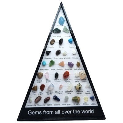 Coffret Triangle 36 Pierres Roulées