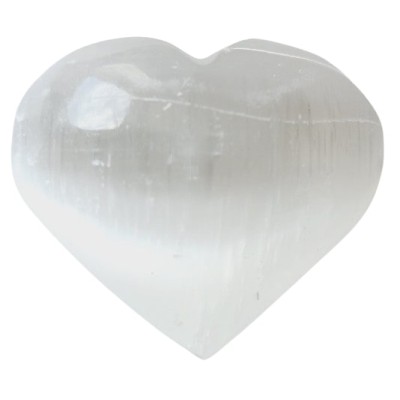 Coeur en Cristal de Roche 40mm