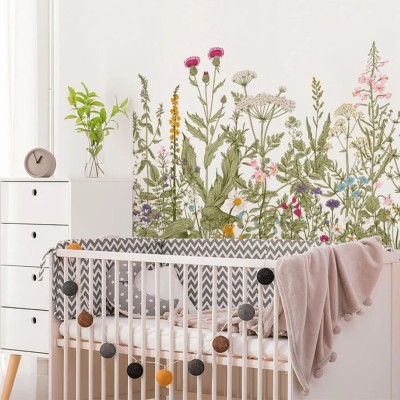Sticker Fleurs Sauvages