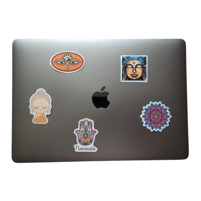 Les 4 Stickers Mystiques + 1 sticker Mandala offert