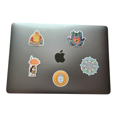 Les 4 Stickers Célestes + 1 sticker Mandala offert
