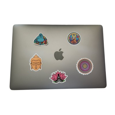 Les 4 Stickers Félicités + 1 Sticker Mandala offert