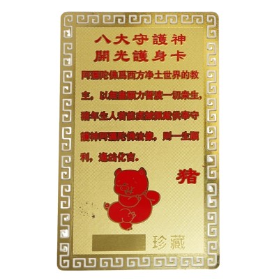 Amulette Protection Zodiaque Cochon